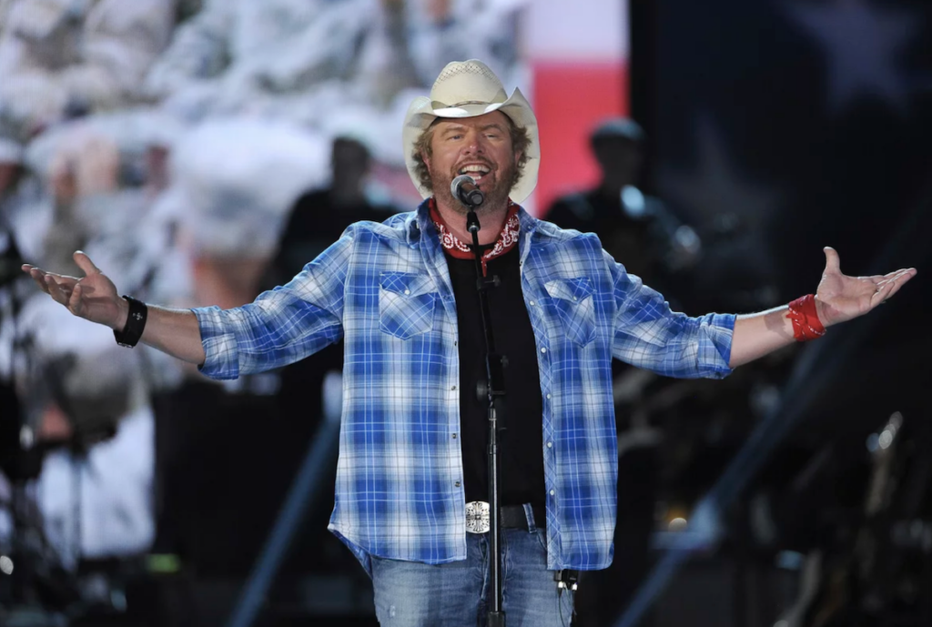 toby-keith-AP Toby Keith is seen performing