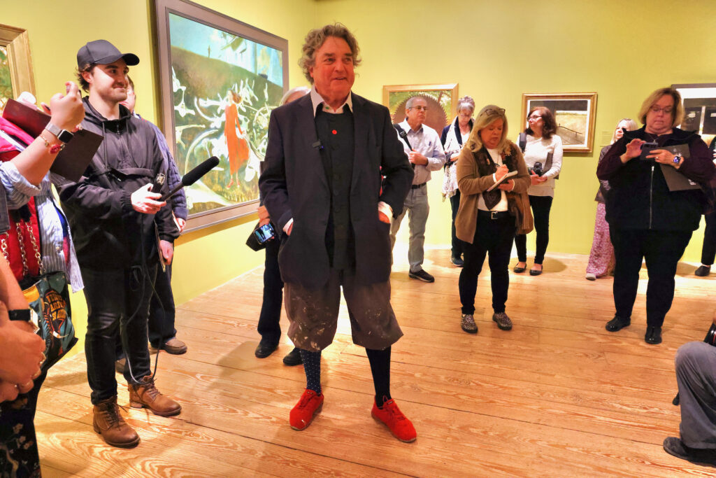 2024 03 14-e lee-jamie wyeth-chadds ford pa brandywine museum-jamie wyeth unsettled media Jamie Wyeth