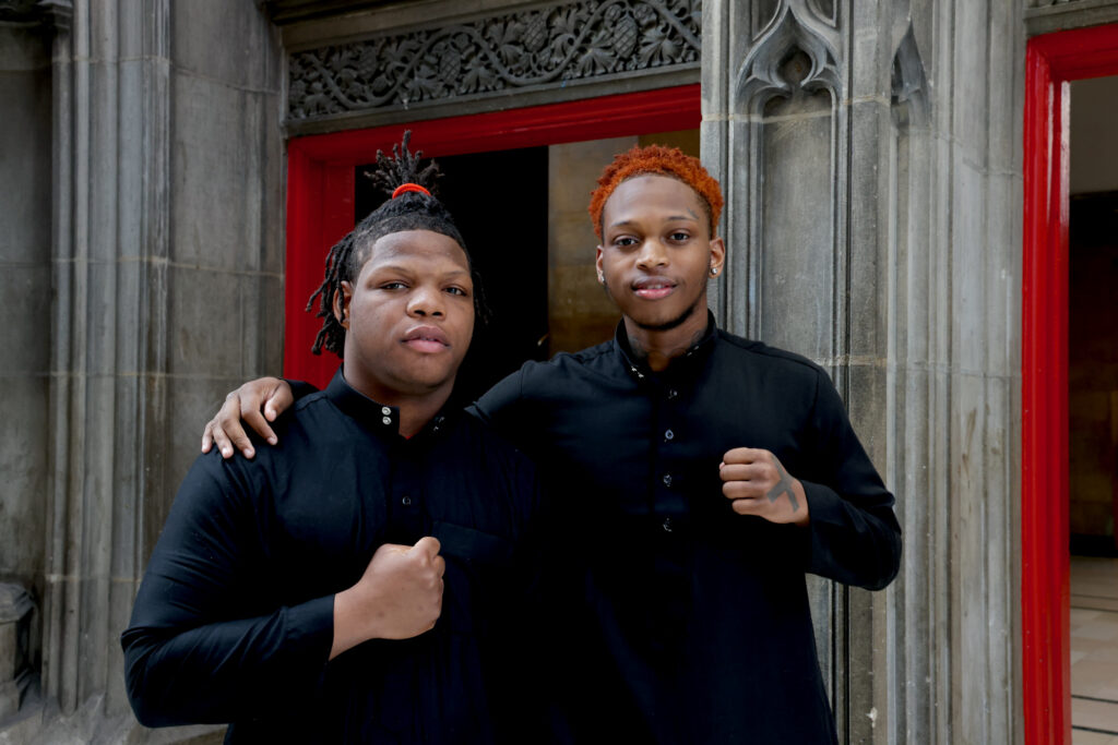 George Bell and Aaron Weedon