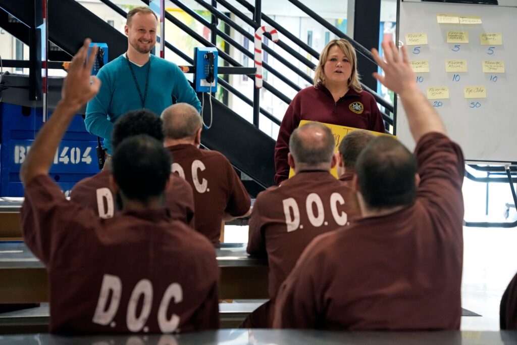 Prison psychological specialists Christine Ransom and Randy Kulesza