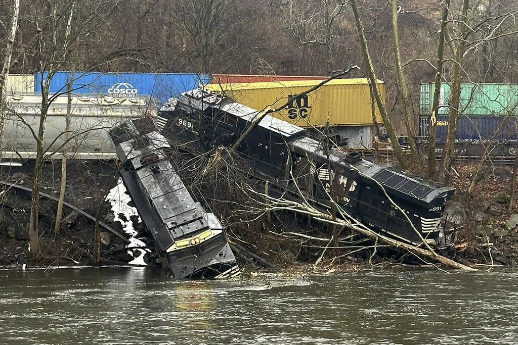 Train Derailment Pennsylvania A train derailment