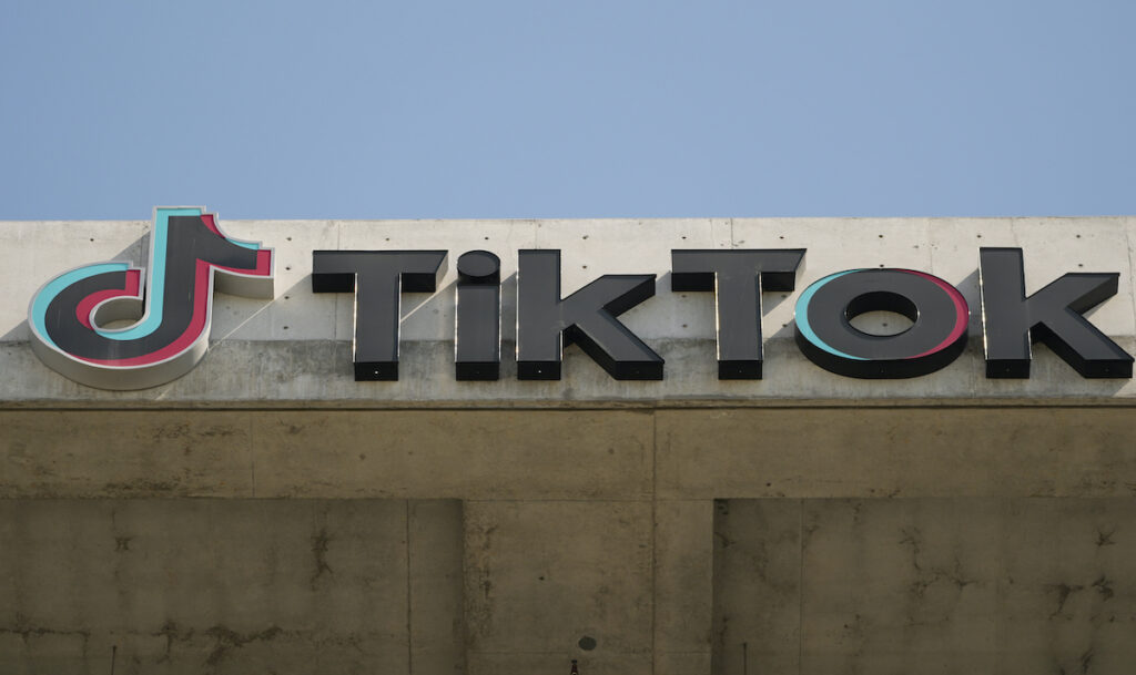 Congress TikTok File photo: A TikTok sign is displayed on their building in Culver City, Calif., March 11, 2024.