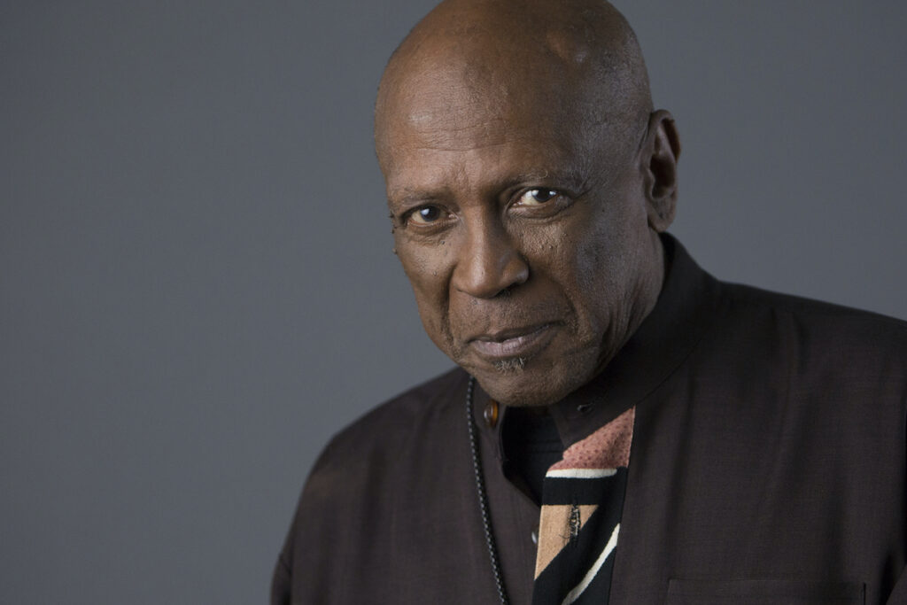 Obit Louis Gossett Jr. File photo: Louis Gossett Jr. poses for a portrait in New York to promote the release of ''Roots: The Complete Original Series'' on Bu-ray on May 11, 2016.