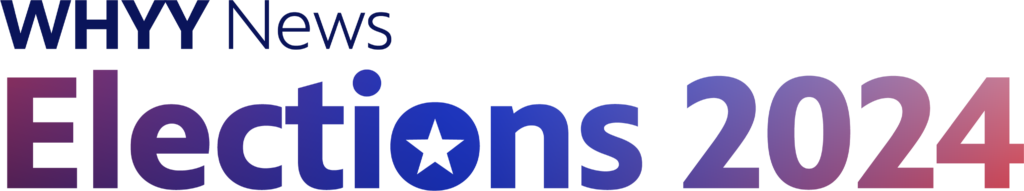 Elections 2024 Title Treatment A logo for WHYY News' Elections 2024 coverage