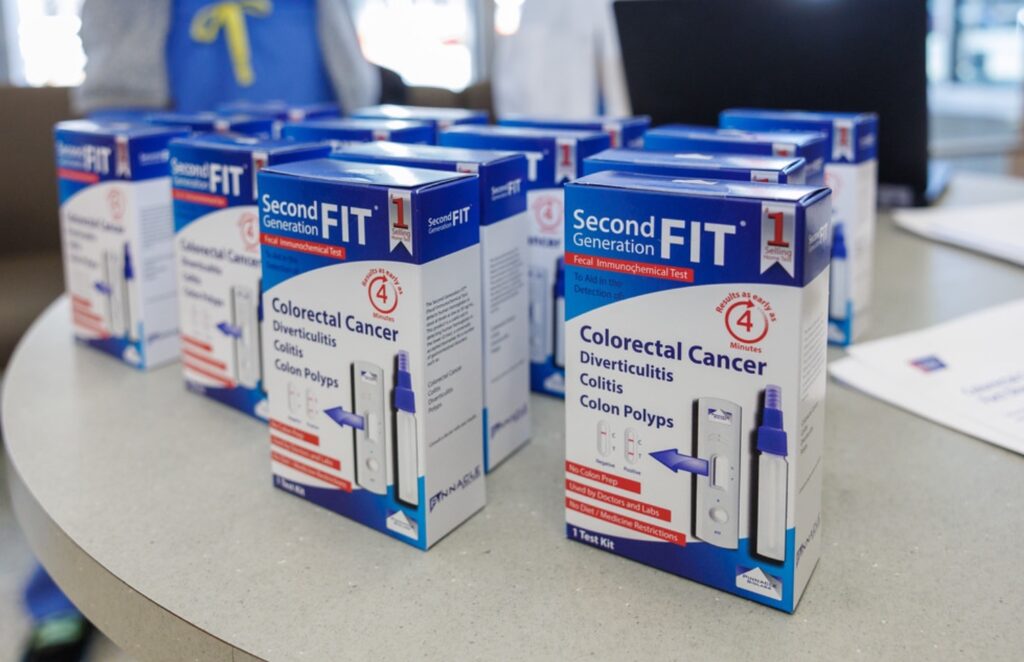 FIT kits (Provided by Temple Health)