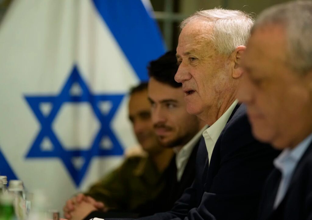 ap-03042024-bennygantz Former Israeli Defense Minister Benny Gantz
