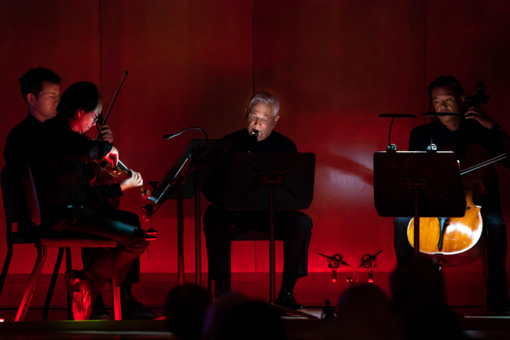 Musicians onstage