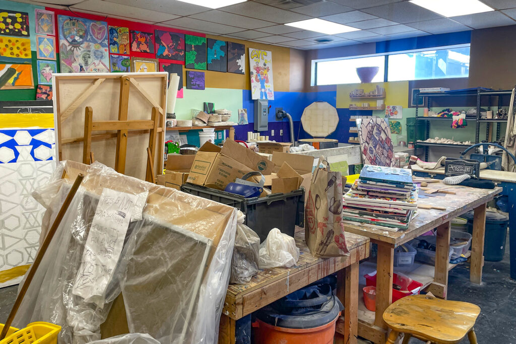 art workspace