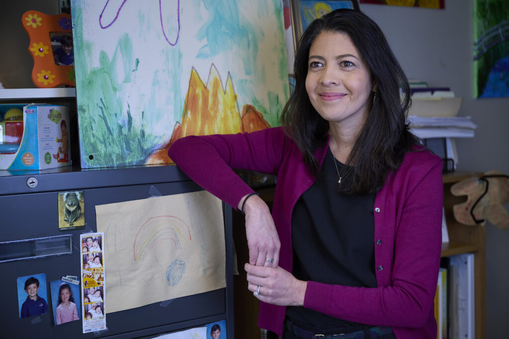 Dr. Melanie Pellecchia poses for a photo