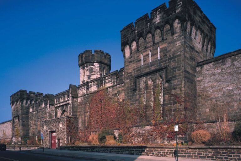 The exterior of Eastern State Penitentiary Historic Site
