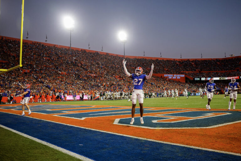 A University of Florida football game last fall.