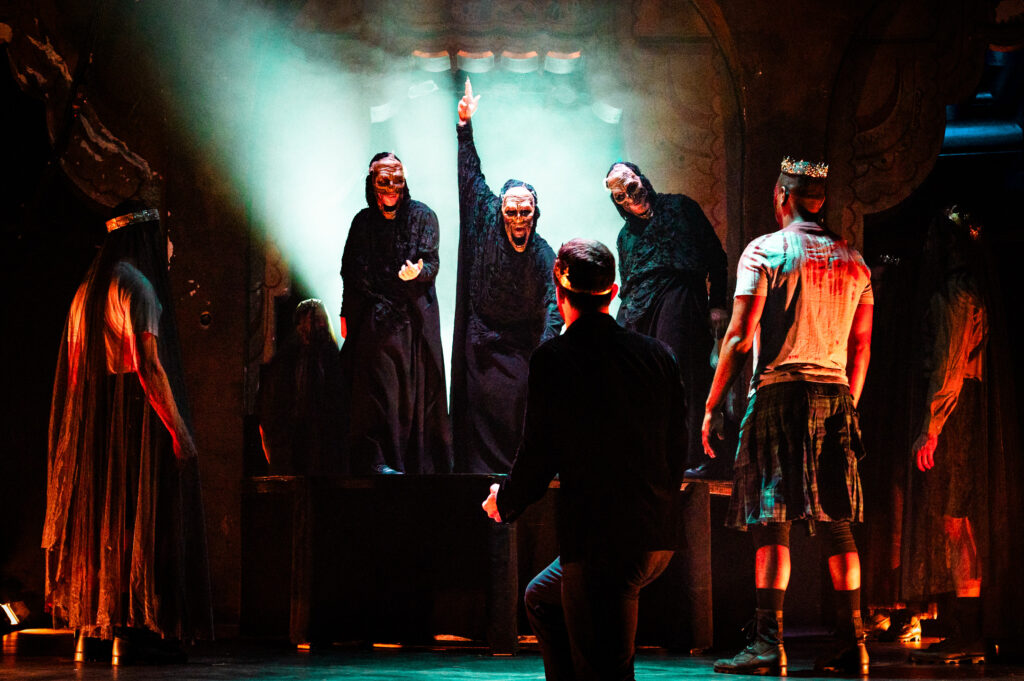 macbeth-904 The cast of William Shakespeare’s Macbeth at Quintessence Theatre Group.