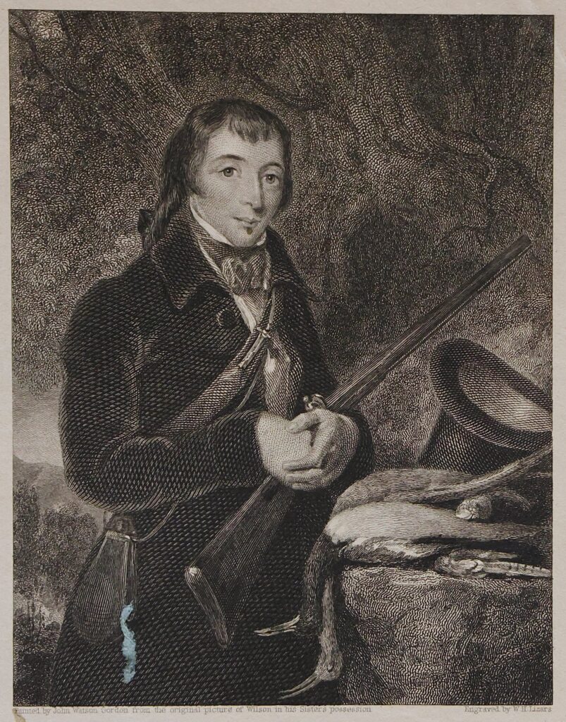 An engraving of Alexander Wilson
