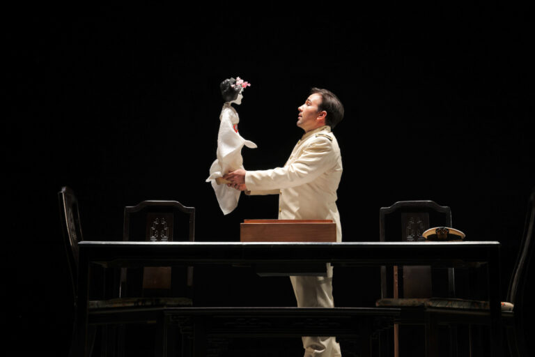 Anthony Ciaramitaro performs in Madame Butterfly