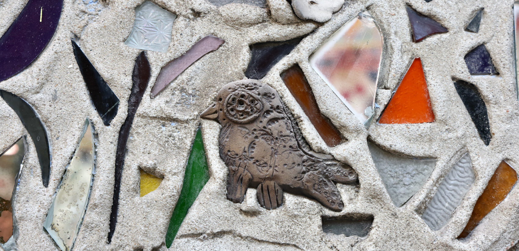 An Isaiah Zagar mosiac