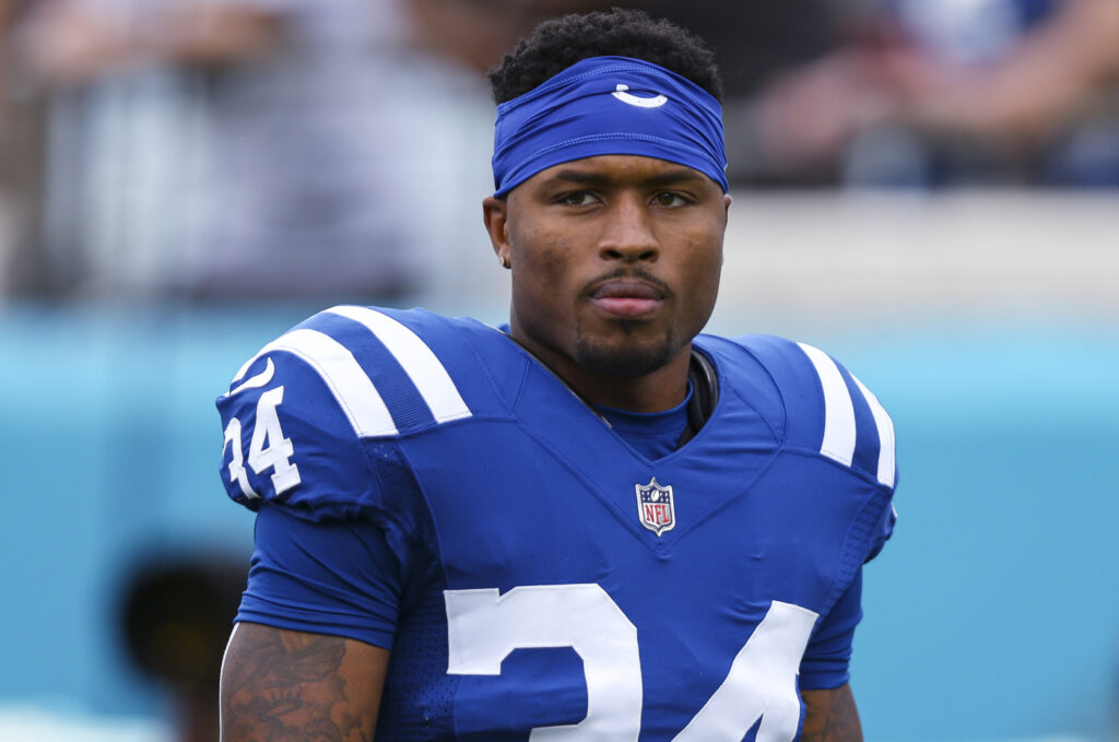 Isaiah Rodgers Indianapolis Colts cornerback Isaiah Rodgers warms up for the team's NFL football game against the Jacksonville Jaguars in Jacksonville, Fla., Sept. 18, 2022. Rodgers, now with the Philadelphia Eagles and who was suspended last season for violating the NFL’s gambling policy, was reinstated Tuesday, April 23, 2024. The league said Rodgers, 26, is cleared to participate in team activities, effective immediately. The Eagles signed Rodgers in August 2023, two months after the Indianapolis Colts waived him.