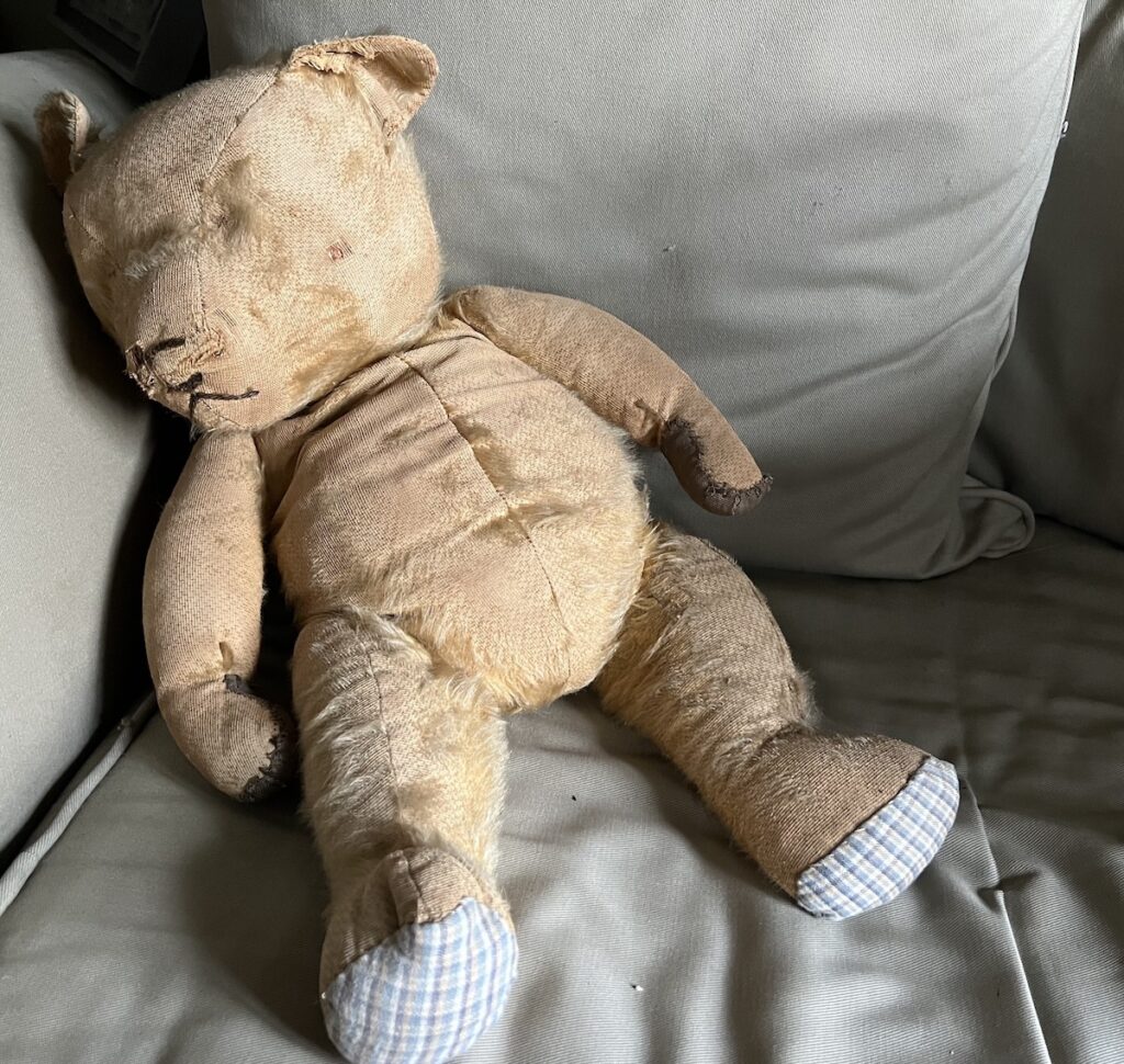 IMG_6885 Marty's childhood teddy bear