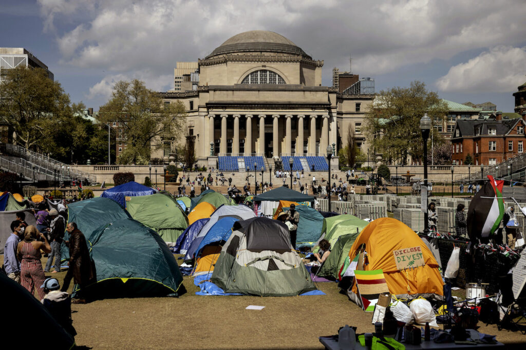 Pro-Palestinian demonstration encampment