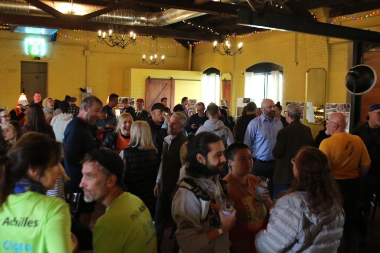 People inside Philadelphia Brewing Company