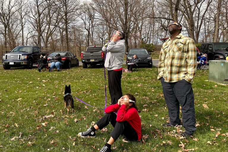 Community members at Rockford State Park