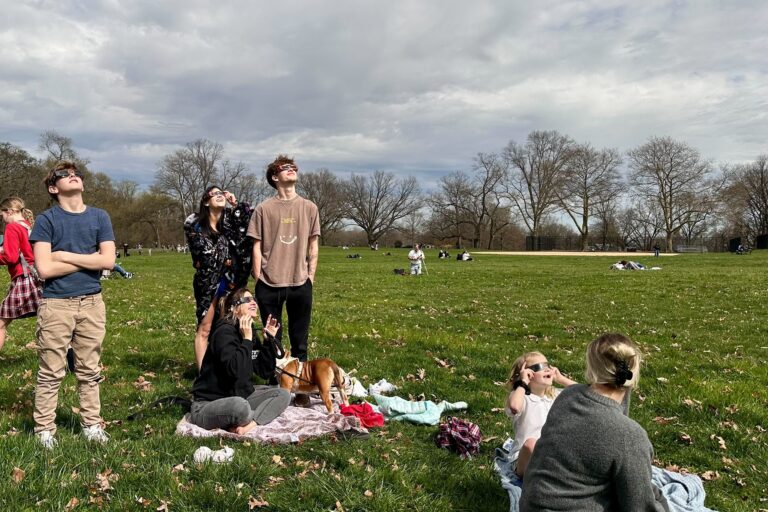Community members at Rockford State Park