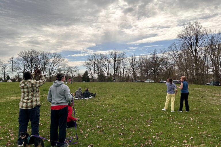 Community members at Rockford State Park