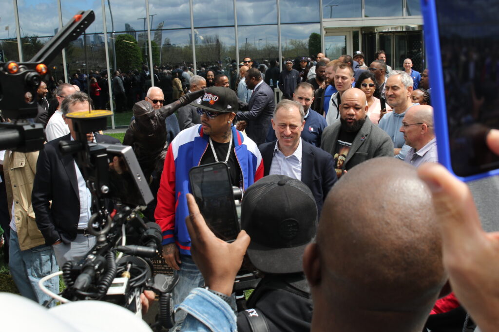 Allen Iverson and Josh Harris