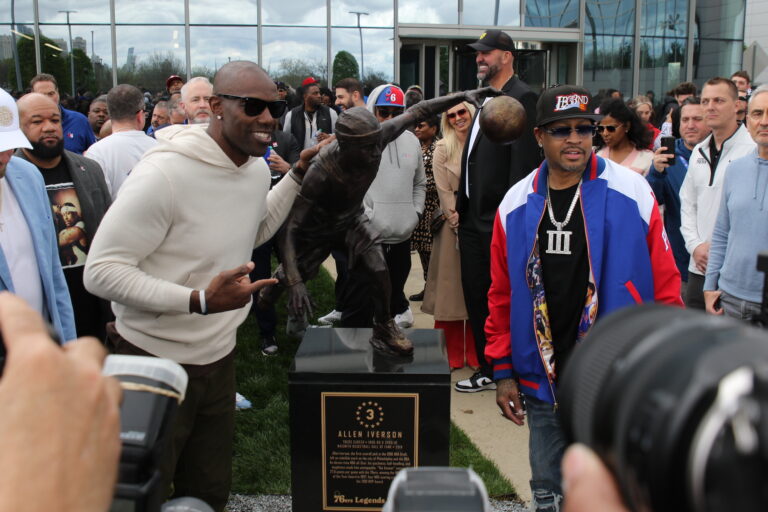 Terrell Owens and Allen Iverson