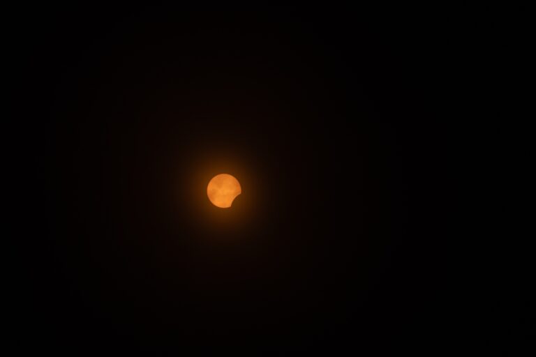 A view of the eclipse from Ashtabula, Ohio