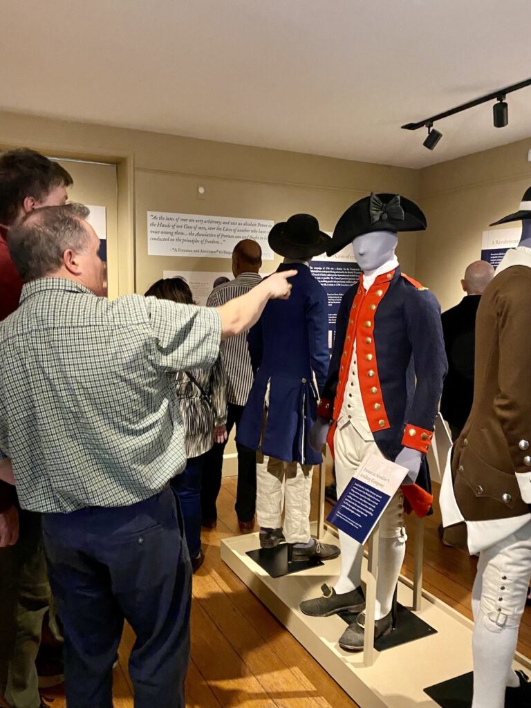 costumes in the Old Barracks Museum in Trenton, N.J.
