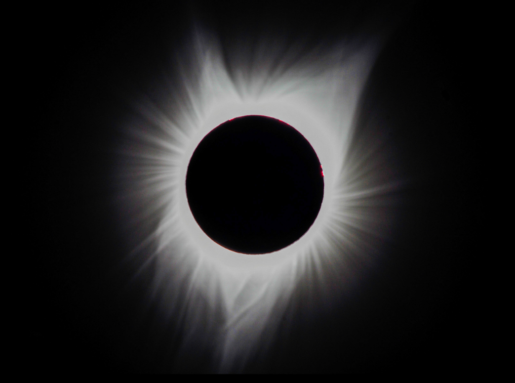 solar-eclipse The moment of totality during a solar eclipse in Glendo, Wyo., on Aug. 21, 2017.