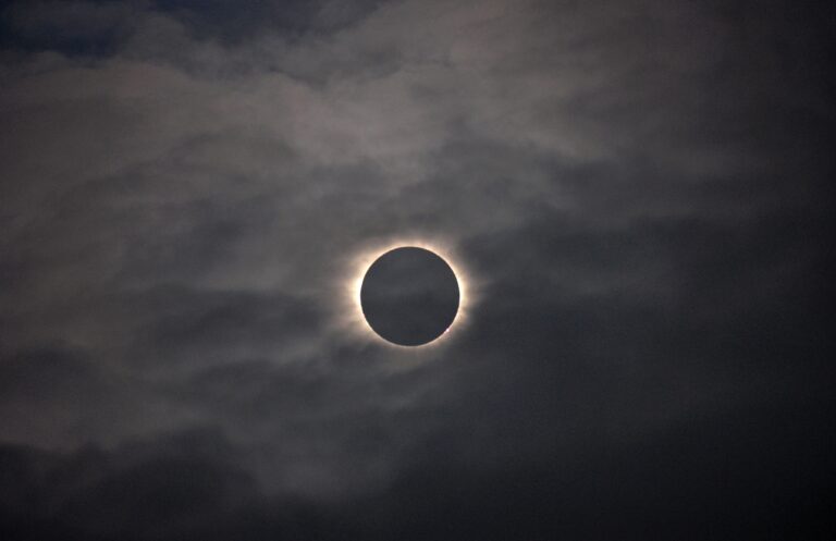 A total solar eclipse