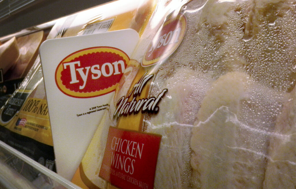Russia Sanctions Impact A Tyson Foods chicken product