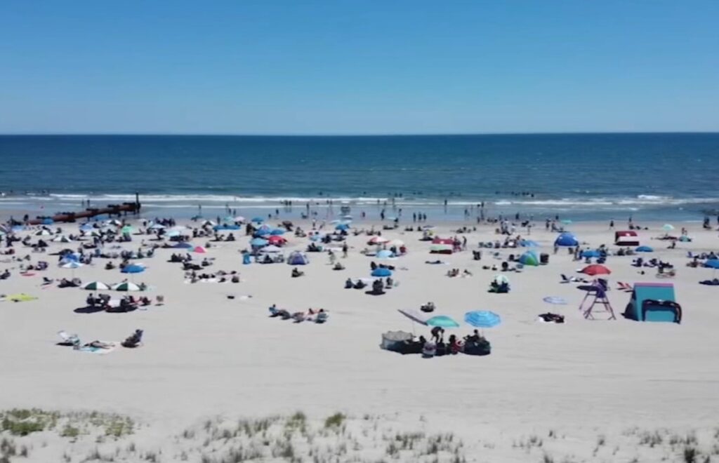 wildwood-beach-6abc-2024-04-26 People relaxing at the beach