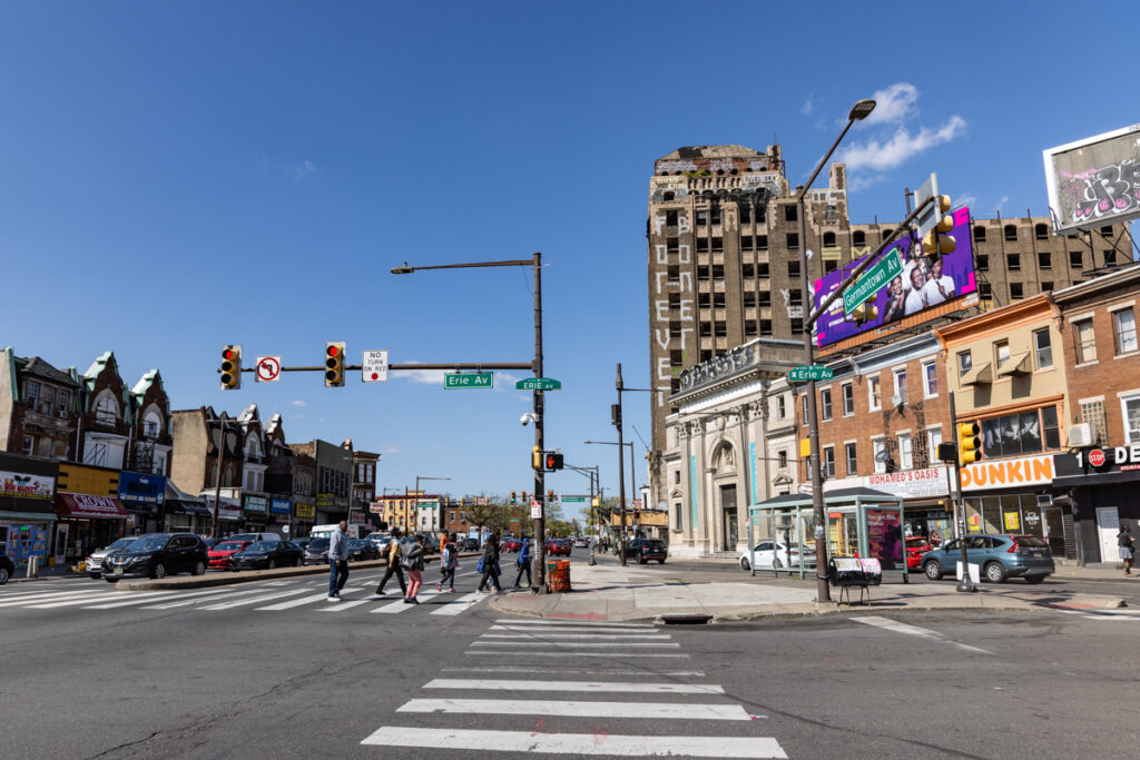 04 22 2024 k paynter reduced north broad renaissance broad and erie avenues_ A view of N. Broad St. in North Philly