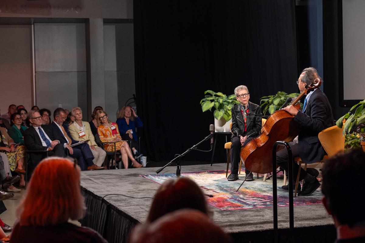 Terry Gross and Yo-Yo Ma