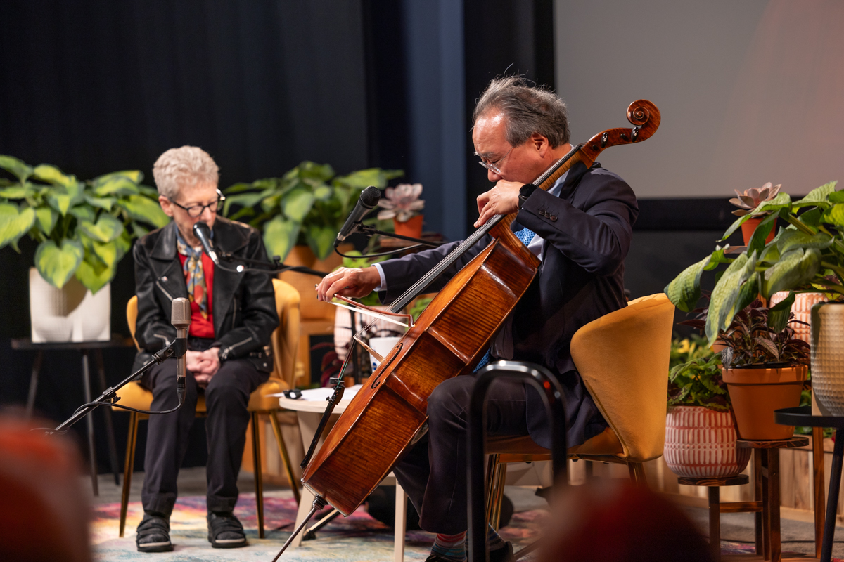 Yo-Yo Ma and Terry Gross