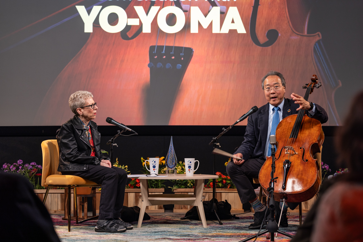 Terry Gross and Yo-Yo Ma