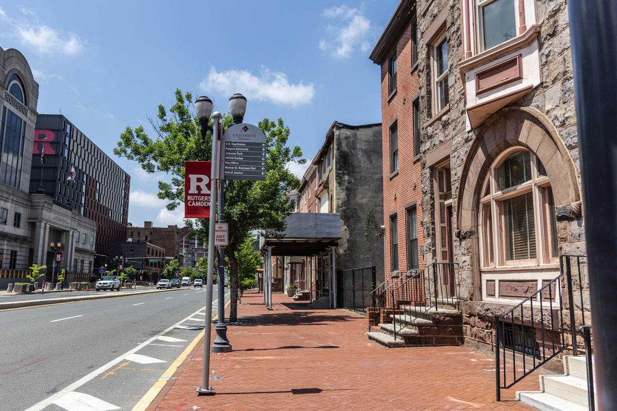 an outdoor view of the 400 block of Cooper Street