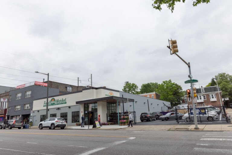 the outside of the store