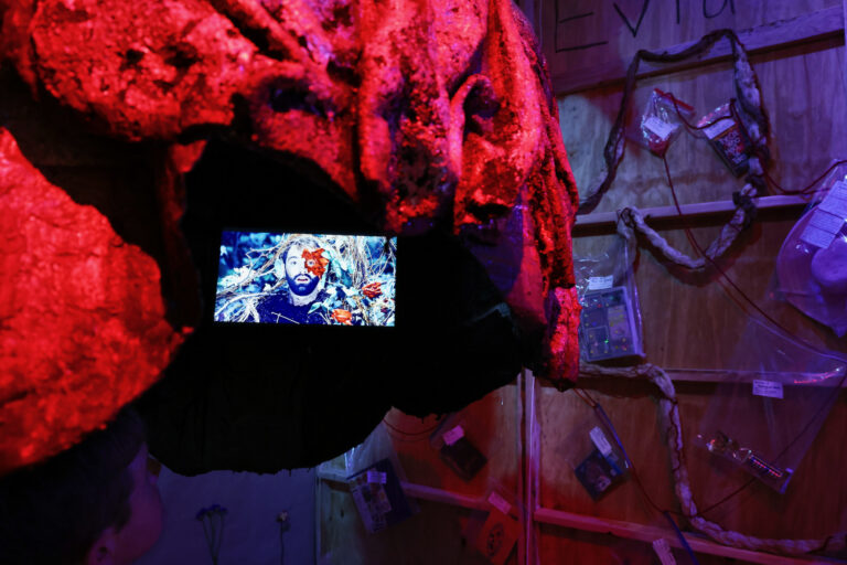The art exhibition at the Fabric Workshop