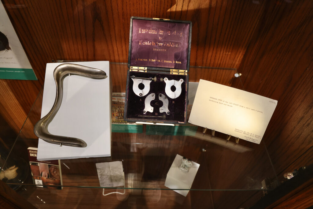 artifacts from the exhibit