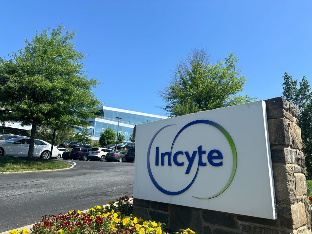 2024-05-30-WilmingtonDelawareIncyteOffice-Incyte Incyte's offices in the Wilmington suburbs of Alapocas. (Kristen Mosbrucker-Garza/WHYY)