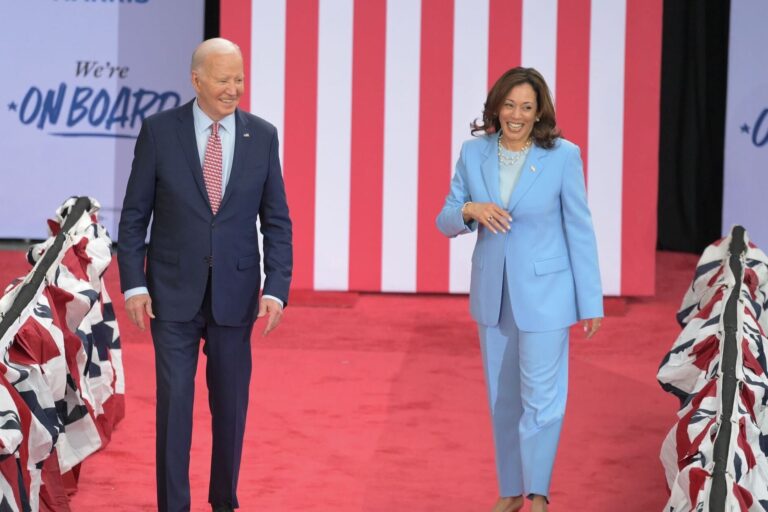 Joe Biden and Kamala Harris