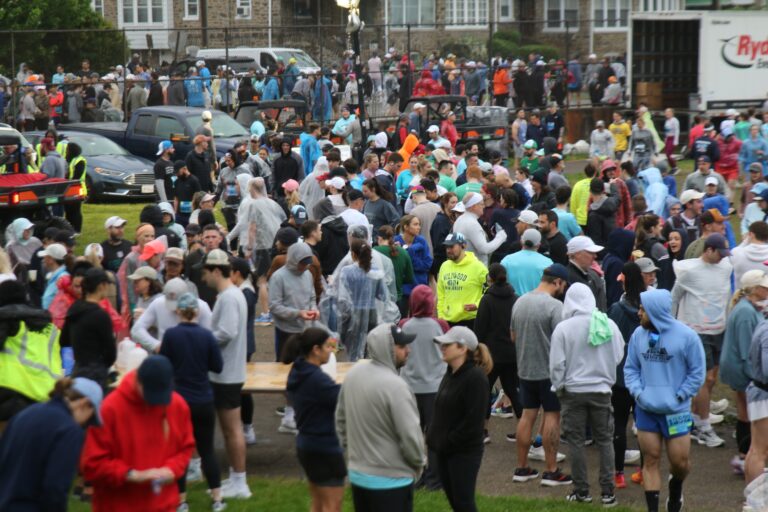 Broad Street Run runners before the race