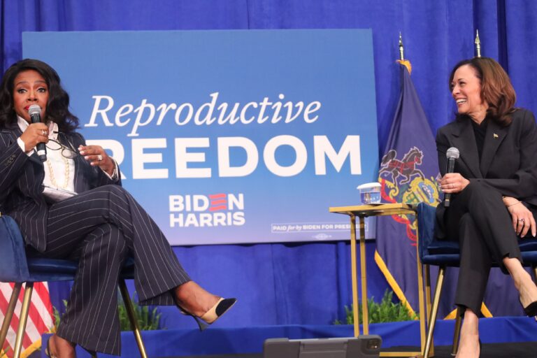 Kamala Harris and Sheryl Lee Ralph