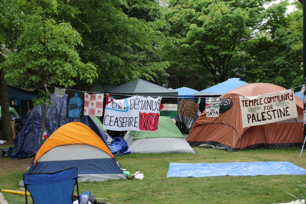 penn-encampment-students-leave-absence the encampment at Penn