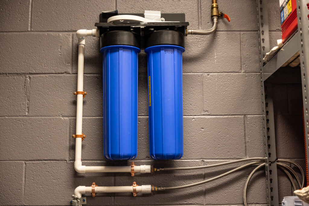 06 17 2024 k paynter PFAS filtration Water filter on the wall