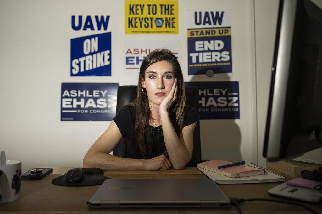 Election 2024 Democrats Ashley Ehasz