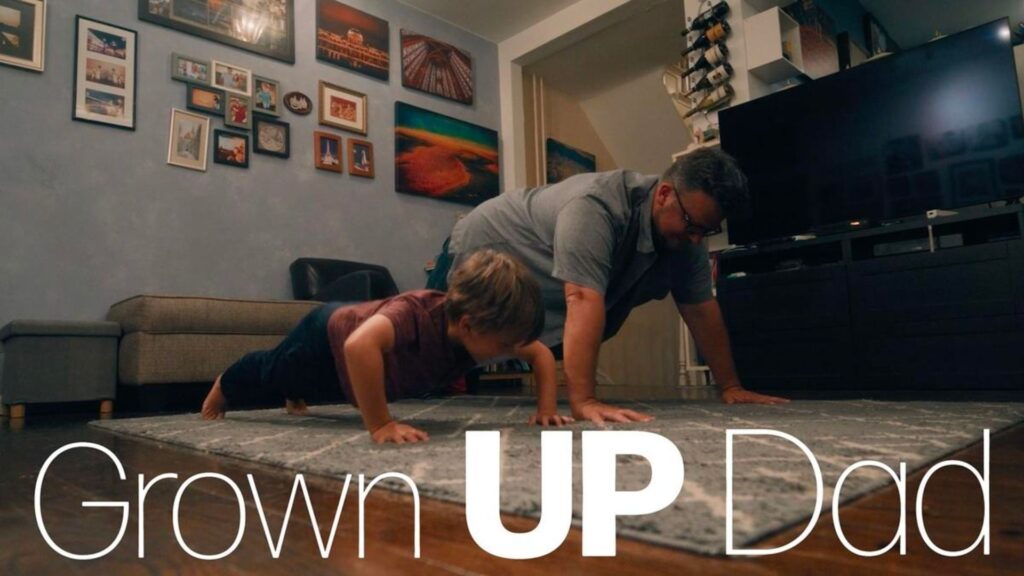 Grown Up Dad Joseph Gidjunis explores fatherhood in the PBS show Grown Up Dad.